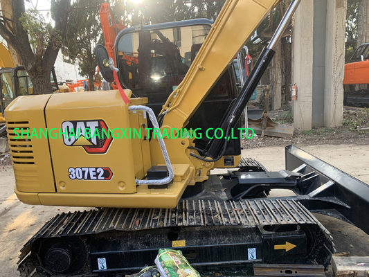 Мини экскаватор Cat 307E2 с массой 7000 кг в Шанхае