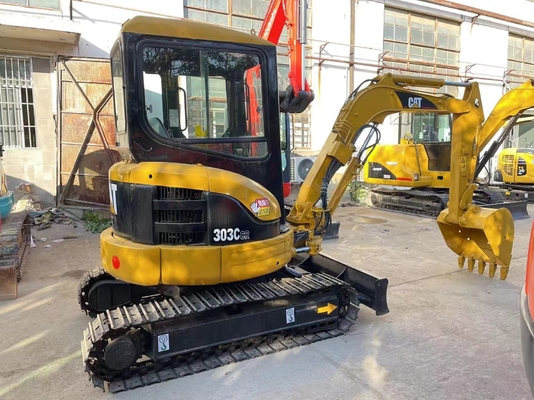 Эксплуатационный экскаватор Cat 303 с хорошим состоянием и сертификацией EPA/CE в Шанхае