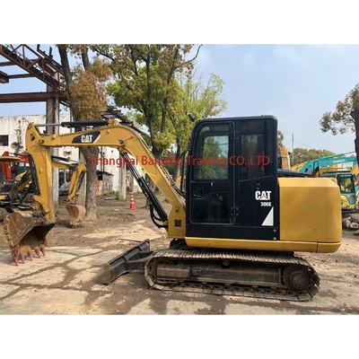 Оригинальный гидравлический цилиндр Использованный экскаватор Cat 306E 2021 год Модель 700 рабочих часов
