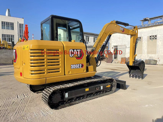 Вторая рука Cat 306E2 мини экскаватор с высокой мощностью и высокой гидравлической стабильностью