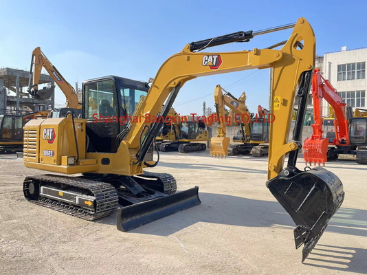 Вторая рука Cat 306E2 мини экскаватор с высокой мощностью и высокой гидравлической стабильностью